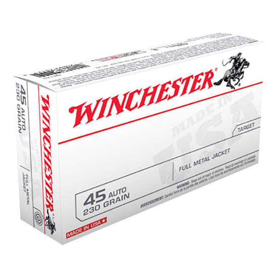 WIN USA 45ACP 230GR FMJ 50/10 (1400) - Sale